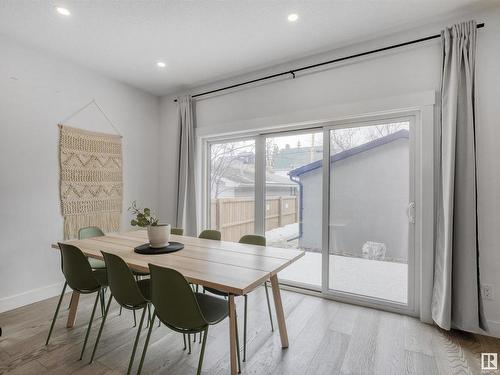 10426 126 Street, Edmonton, AB - Indoor Photo Showing Dining Room