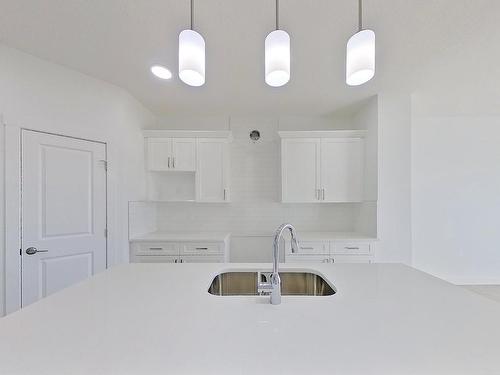 432 29 Street, Edmonton, AB - Indoor Photo Showing Kitchen With Double Sink