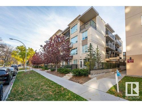 302 9907 91 Avenue, Edmonton, AB - Outdoor With Facade