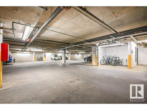 302 9907 91 Avenue, Edmonton, AB - Indoor Photo Showing Garage