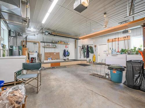 51213 Rr222, Rural Strathcona County, AB - Indoor Photo Showing Garage