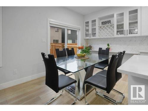 19740 28 Avenue, Edmonton, AB - Indoor Photo Showing Dining Room