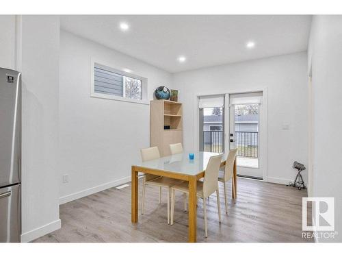 10921 150 Street, Edmonton, AB - Indoor Photo Showing Dining Room