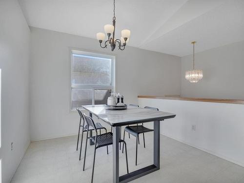 44 Campbell Road, Leduc, AB - Indoor Photo Showing Dining Room