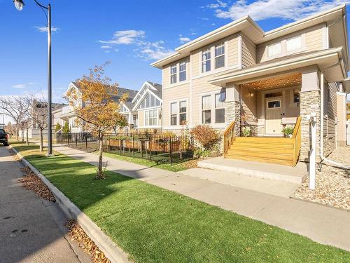 2216 Stan Waters Avenue, Edmonton, AB - Outdoor With Deck Patio Veranda With Facade