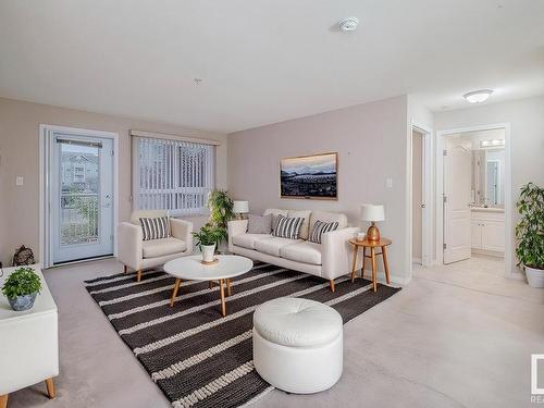 127 5350 199 Street, Edmonton, AB - Indoor Photo Showing Living Room