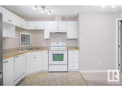 127 5350 199 Street, Edmonton, AB - Indoor Photo Showing Kitchen With Double Sink