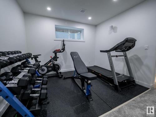 20412 128 Avenue, Edmonton, AB - Indoor Photo Showing Gym Room