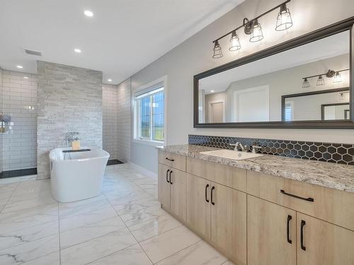 58108 Rge Rd 240, Rural Sturgeon County, AB - Indoor Photo Showing Bathroom