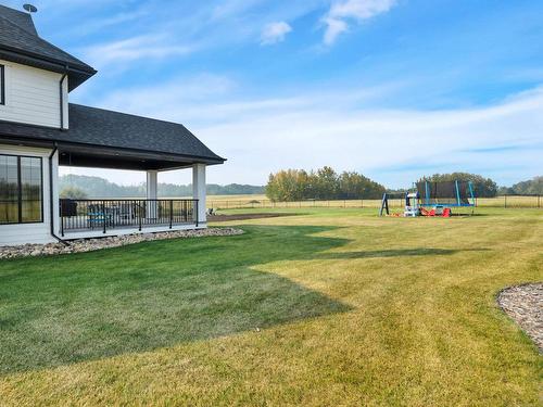 58108 Rge Rd 240, Rural Sturgeon County, AB - Outdoor With Deck Patio Veranda With View