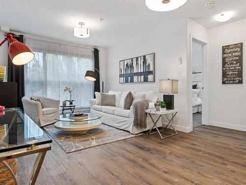 206 8515 99 Street, Edmonton, AB - Indoor Photo Showing Living Room