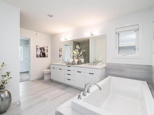 3609 Keswick Boulevard, Edmonton, AB - Indoor Photo Showing Bathroom