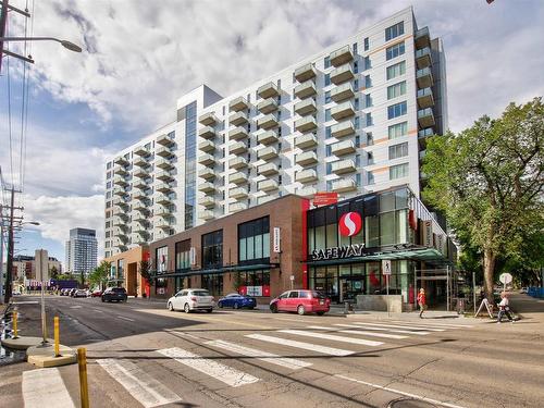 605 12207 Jasper Avenue, Edmonton, AB - Outdoor With Facade