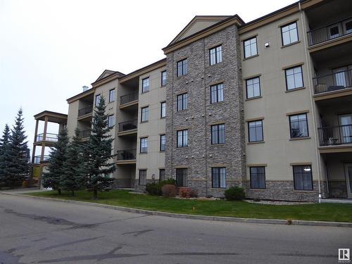 201 160 Magrath Road Nw, Edmonton, AB - Outdoor With Balcony With Facade