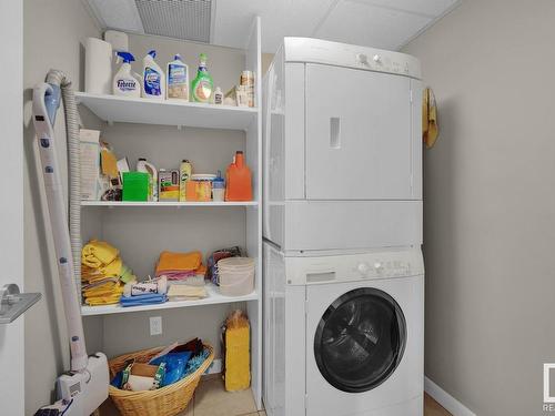 416 160 Magrath Road, Edmonton, AB - Indoor Photo Showing Laundry Room