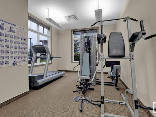 416 160 Magrath Road, Edmonton, AB - Indoor Photo Showing Gym Room