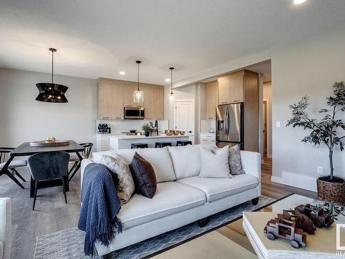 29 Waverly Way, Fort Saskatchewan, AB - Indoor Photo Showing Living Room