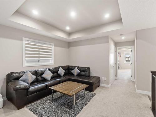 2504 22 Avenue Nw, Edmonton, AB - Indoor Photo Showing Living Room