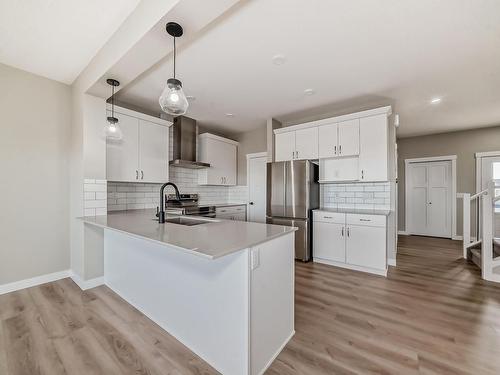 4602 72 Avenue, Beaumont, AB - Indoor Photo Showing Kitchen