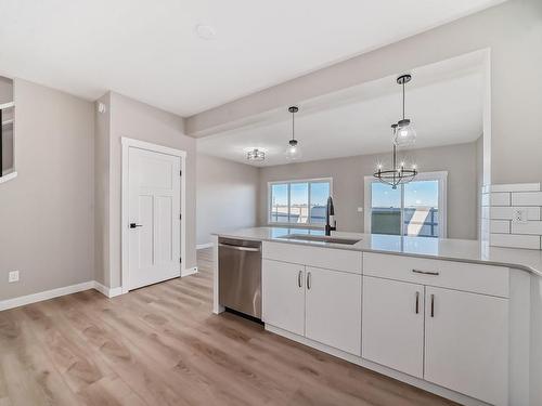 4602 72 Avenue, Beaumont, AB - Indoor Photo Showing Kitchen