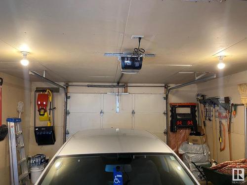 5014 52 Avenue, Calmar, AB - Indoor Photo Showing Garage