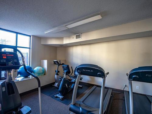 403 9020 Jasper Avenue, Edmonton, AB - Indoor Photo Showing Gym Room