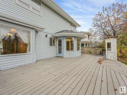 11307 10 Avenue, Edmonton, AB - Outdoor With Deck Patio Veranda With Exterior