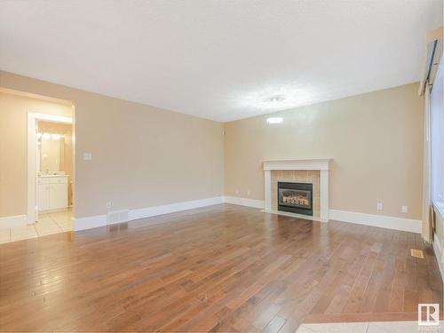 11307 10 Avenue, Edmonton, AB - Indoor Photo Showing Other Room With Fireplace