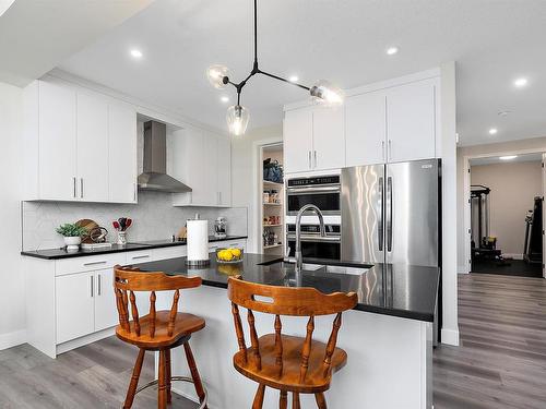 398 Bluff Cove, Leduc, AB - Indoor Photo Showing Kitchen