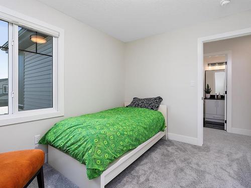 398 Bluff Cove, Leduc, AB - Indoor Photo Showing Bedroom