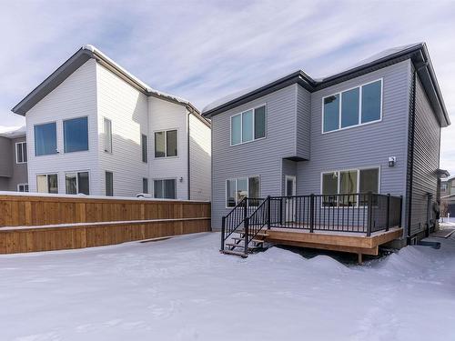 398 Bluff Cove, Leduc, AB - Outdoor With Deck Patio Veranda With Exterior