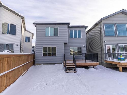 398 Bluff Cove, Leduc, AB - Outdoor With Deck Patio Veranda With Exterior