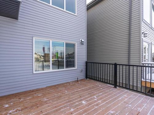 398 Bluff Cove, Leduc, AB - Outdoor With Deck Patio Veranda With Exterior