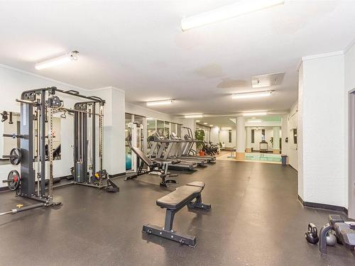 1005 11307 99 Avenue, Edmonton, AB - Indoor Photo Showing Gym Room