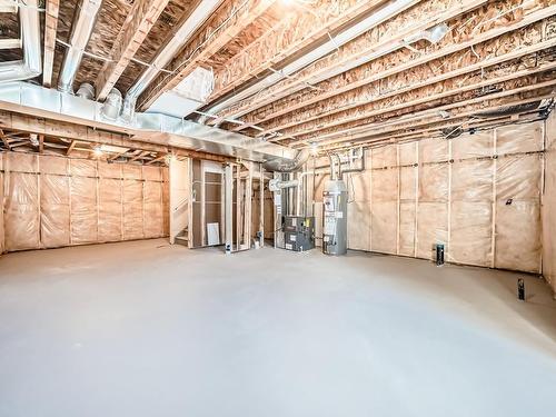 16715 34 Avenue, Edmonton, AB - Indoor Photo Showing Basement