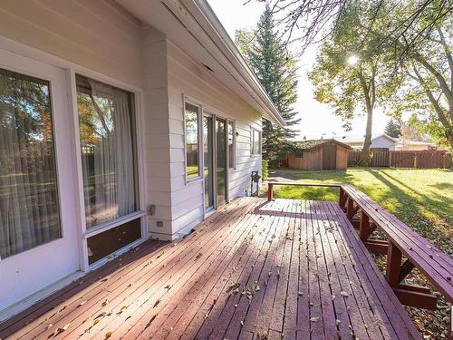 115 Spatinow Drive, Wetaskiwin, AB - Outdoor With Deck Patio Veranda With Exterior