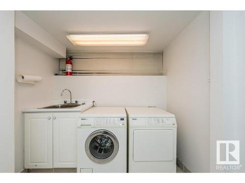 220 Grandisle Point, Edmonton, AB - Indoor Photo Showing Laundry Room