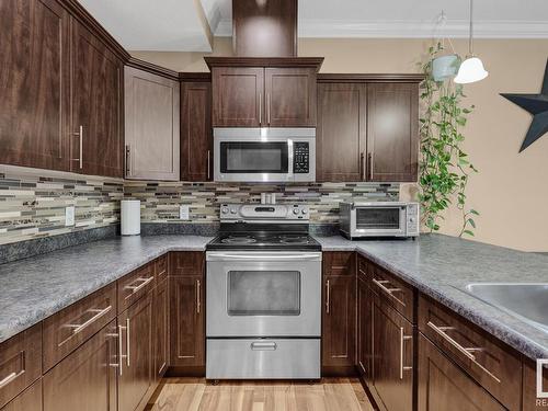 59 7293 South Terwillegar Drive, Edmonton, AB - Indoor Photo Showing Kitchen