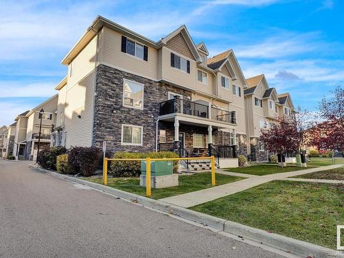 59 7293 South Terwillegar Drive, Edmonton, AB - Outdoor With Balcony With Facade