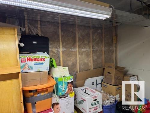 5005 62 Street, Barrhead, AB - Indoor Photo Showing Basement