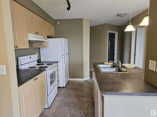 406 636 Mcallister Loop, Edmonton, AB - Indoor Photo Showing Kitchen With Double Sink