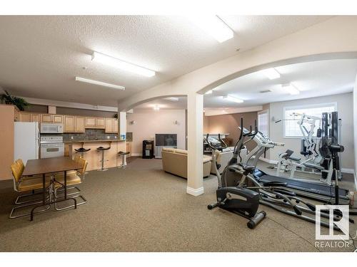 404 10178 117 Street, Edmonton, AB - Indoor Photo Showing Gym Room