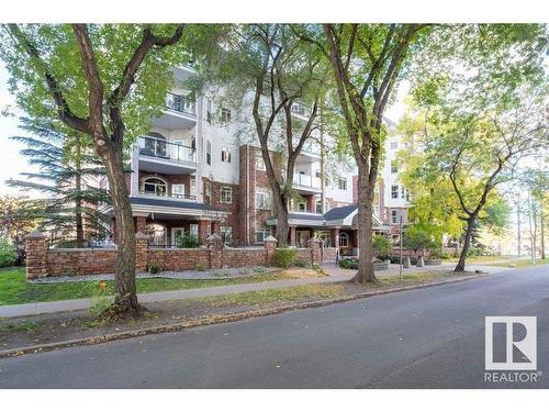 404 10178 117 Street, Edmonton, AB - Outdoor With Balcony With Facade