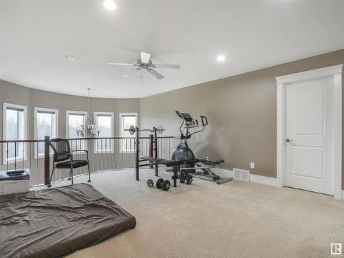 831 Wildwood Crescent, Edmonton, AB - Indoor Photo Showing Gym Room