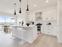 17431 2 Street, Edmonton, AB  - Indoor Photo Showing Kitchen With Upgraded Kitchen 