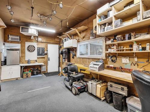 8704 128 Avenue, Edmonton, AB - Indoor Photo Showing Garage