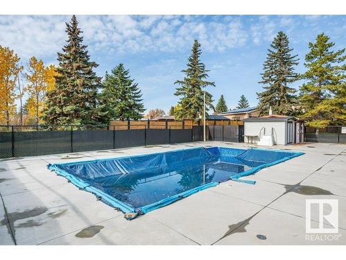 2919 130 Avenue, Edmonton, AB - Outdoor With In Ground Pool With Backyard