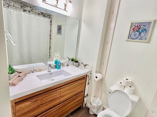 3602 50Th Avenue, Sylvan Lake, AB - Indoor Photo Showing Bathroom