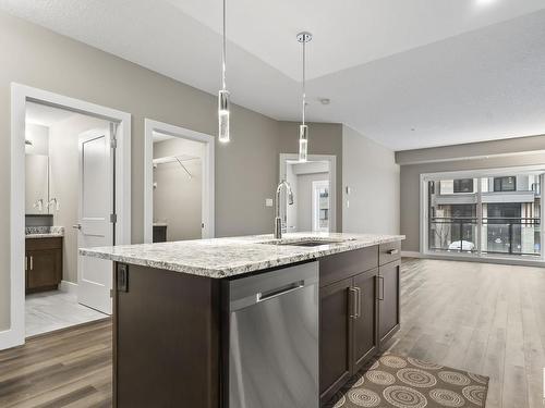 223 524 Griesbach Parade, Edmonton, AB - Indoor Photo Showing Kitchen With Upgraded Kitchen