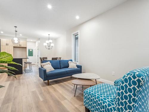 8541 89 Street, Edmonton, AB - Indoor Photo Showing Living Room